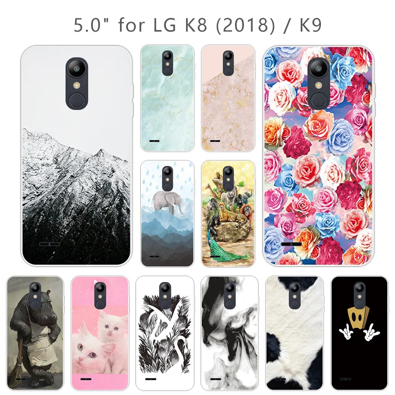 5.0" Soft TPU for Fundas LG K8 (2018) / K9 Carcasas Luxury Clear Silicone Mobile Phone Animal Cover for LG K 8 Back Shell
5.0" Soft TPU for Fundas LG K8 (2018) / K9 Carcasas Luxury Clear Silicone Mobile Phone Animal Cover for LG K 8 Back Shell