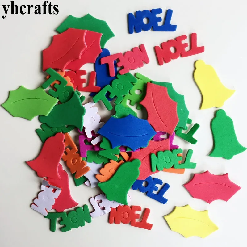 1bag/LOT.Noel Bell xmas foam stickers Baby room decoration Early learning educational craft diy toys Kindergarten crafts arts
1bag/LOT.Noel Bell xmas foam stickers Baby room decoration Early learning educational craft diy toys Kindergarten crafts arts