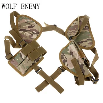 New High Quality Adjustable Military Tactical Shoulder Pistol Gun Holster Magazine Pouch with Closure 6 Colors
New High Quality Adjustable Military Tactical Shoulder Pistol Gun Holster Magazine Pouch with Closure 6 Colors