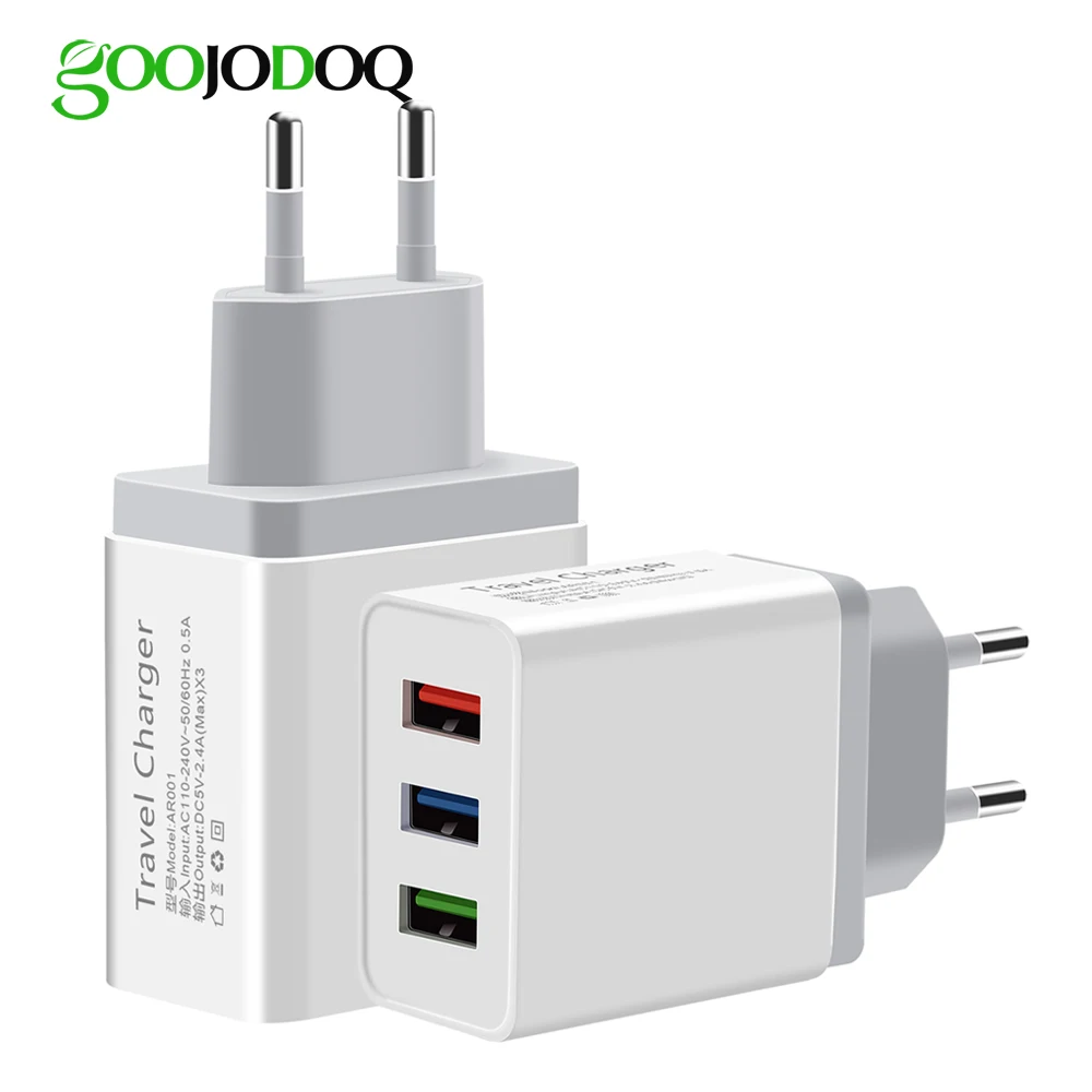 GOOJODOQ USB Charger 4 Port Qualcomm Quick Charge 3.0 for xiaomi redmi note 7 iPad iphone 6 plus QC 3.0 Multi Plug Adapter
GOOJODOQ USB Charger 4 Port Qualcomm Quick Charge 3.0 for xiaomi redmi note 7 iPad iphone 6 plus QC 3.0 Multi Plug Adapter