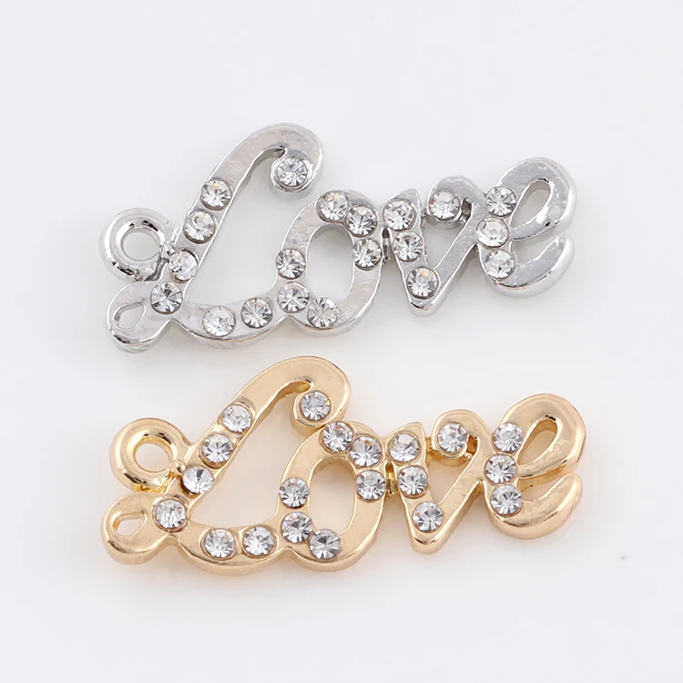 Newest 20pcs Alloy Metal Crystal Alphabet Love Charms Pendant Bracelet Dangle Accessories 26*12mm
Newest 20pcs Alloy Metal Crystal Alphabet Love Charms Pendant Bracelet Dangle Accessories 26*12mm