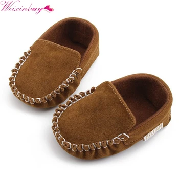 Hot PU Suede Leather Newborn Baby Boy Girl Baby Moccasins Soft Moccs Shoes Soft Soled Non-slip Footwear Crib Shoe
Hot PU Suede Leather Newborn Baby Boy Girl Baby Moccasins Soft Moccs Shoes Soft Soled Non-slip Footwear Crib Shoe
