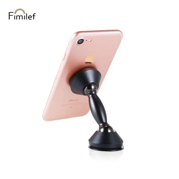 

Fimilef Magnetic Phone Mount Holder 360 Rotation Car Auto Dashboard Mount Holder Universal Gps Bracket For Iphone 8 7Plus Stand