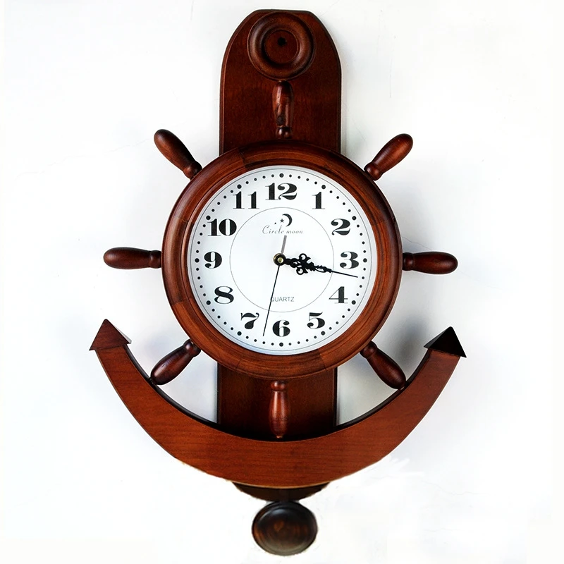 European Style Wall Clock Creative Wood Vintage Decoration relogio de parede Home Living Room Wall Decoration Clock duvar saati
European Style Wall Clock Creative Wood Vintage Decoration relogio de parede Home Living Room Wall Decoration Clock duvar saati
