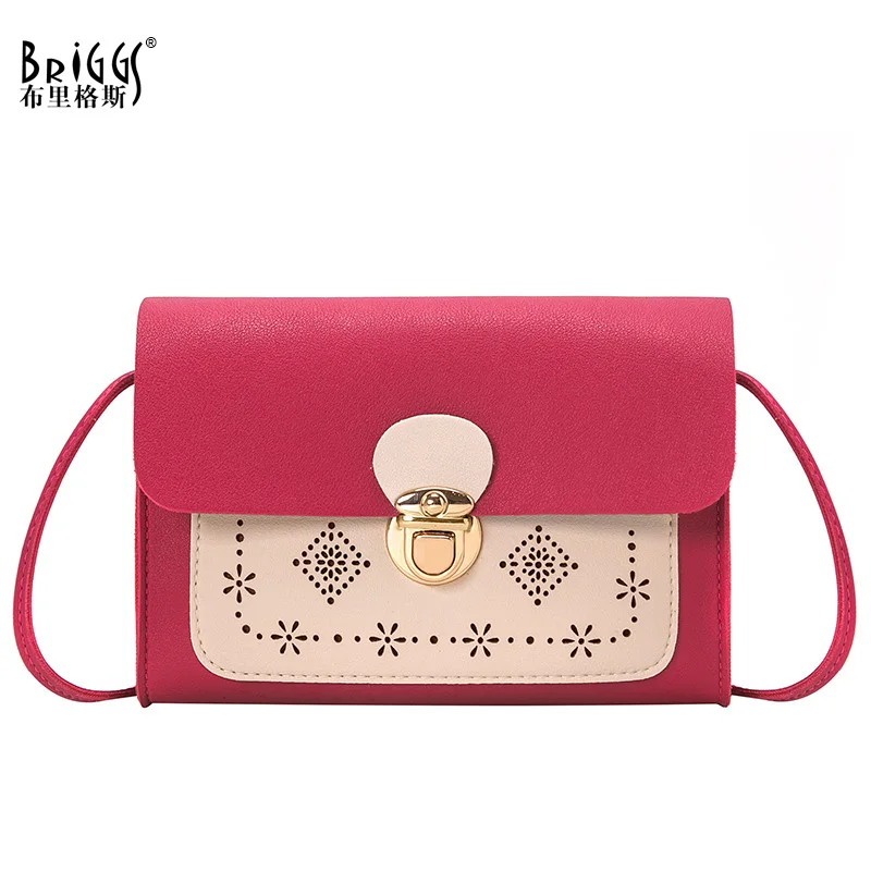 BRIGGS Quality PU Leather Messenger Bags For Women Mini Women's Shoulder Bag Fashion Brand Shoulder Bags Crossbody Flap Bags
BRIGGS Quality PU Leather Messenger Bags For Women Mini Women's Shoulder Bag Fashion Brand Shoulder Bags Crossbody Flap Bags