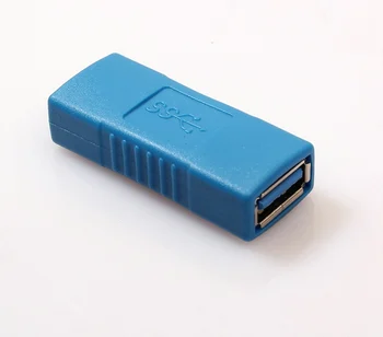 10pcs/lot USB 3.0 Type A Female to Female Adapter Coupler Gender Changer Connector
10pcs/lot USB 3.0 Type A Female to Female Adapter Coupler Gender Changer Connector