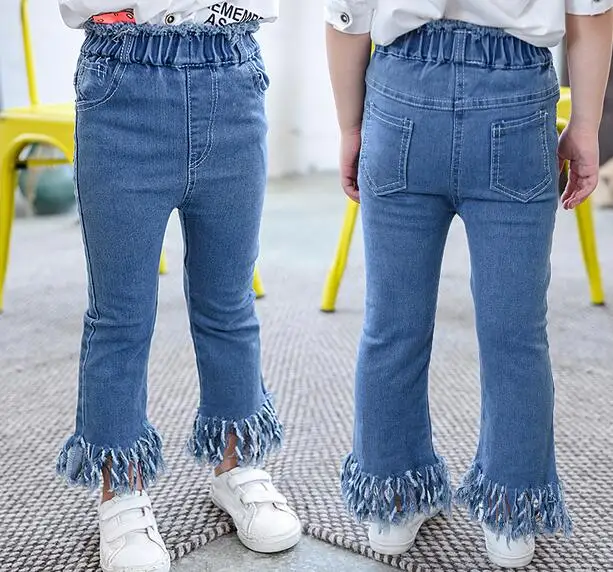 2019 autumn children's clothes girls jeans causal fringed denim blue baby girl jeans for girls kids flares long trousers
2019 autumn children's clothes girls jeans causal fringed denim blue baby girl jeans for girls kids flares long trousers