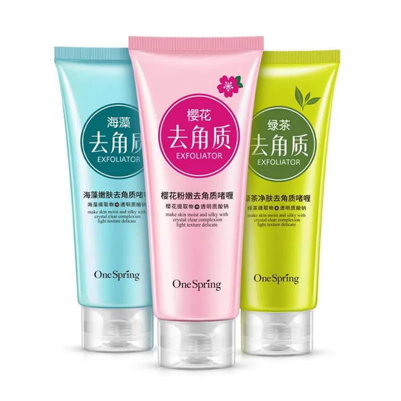 OneSpring Cherry Blossom Green Tea Seaweed Exfoliating Gel Face Care Cleaser Face Cleaning Cream Skin Care 120g
OneSpring Cherry Blossom Green Tea Seaweed Exfoliating Gel Face Care Cleaser Face Cleaning Cream Skin Care 120g