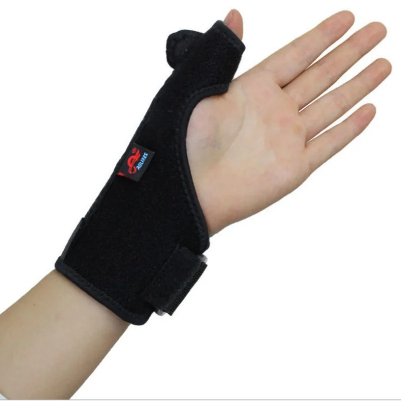 Adjustable Medical Sport Thumb Spica Splint Brace Support Stabiliser Black Wrap | Спорт и развлечения