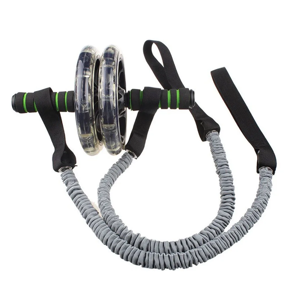 1 Pair Sports Gym Abdominal Rope Wheel Trainer Durable Roller Elastic Stretch Exercise Resistance Band Fitness Pull Accessories
1 Pair Sports Gym Abdominal Rope Wheel Trainer Durable Roller Elastic Stretch Exercise Resistance Band Fitness Pull Accessories