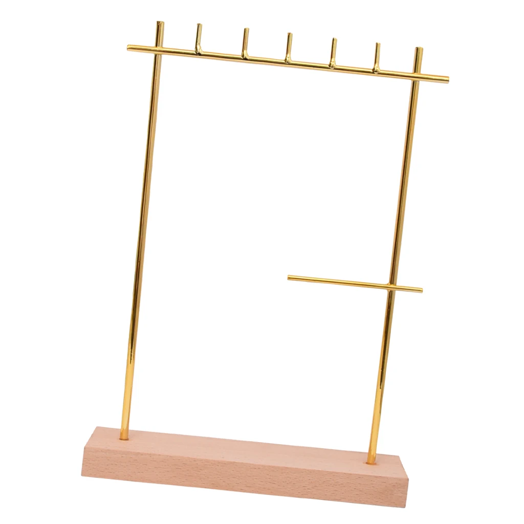 Fashion Jewelry Display Rack Stand Holder Earrings Hanging Organizer Showcase 24.5cm