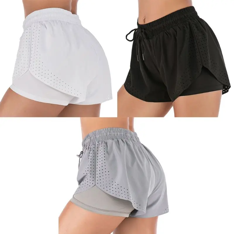 Women's 2 in 1 Running Sports Quick Drying Training Exercise Jogging Cycling with Longer Liner
Women's 2 in 1 Running Sports Quick Drying Training Exercise Jogging Cycling with Longer Liner