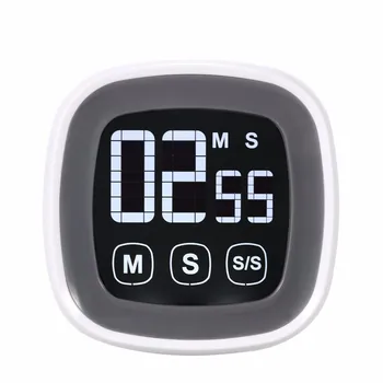 Kitchen Timer Digital Touch Screen Countdown Timer Cooking Timer Large Touch LCD Kitchen Tools
Kitchen Timer Digital Touch Screen Countdown Timer Cooking Timer Large Touch LCD Kitchen Tools