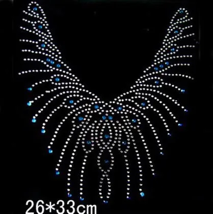 2pc/lot Sweater neckline hot fix rhinestones hot fix motif hot fix rhinestone transfers iron on transfers motif patches
2pc/lot Sweater neckline hot fix rhinestones hot fix motif hot fix rhinestone transfers iron on transfers motif patches