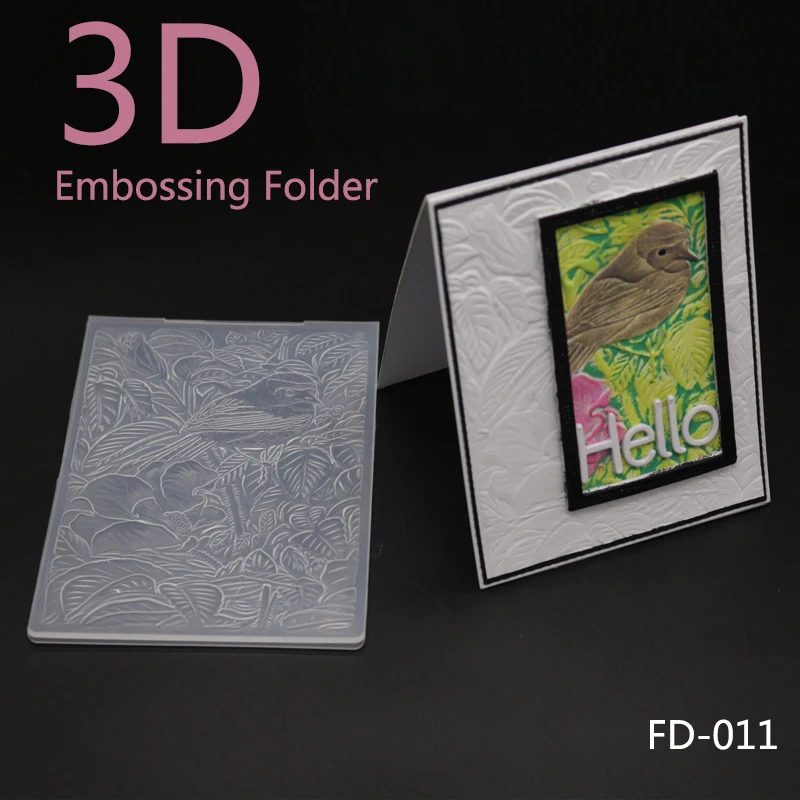 ZhuoAng Beautiful Birds And Flowers Embossing Folder for Scrapbook Folder for Scrapbook DIY Album Card Tool Plastic Template
ZhuoAng Beautiful Birds And Flowers Embossing Folder for Scrapbook Folder for Scrapbook DIY Album Card Tool Plastic Template