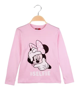Knitted long sleeve Minnie-pink 
Knitted long sleeve Minnie-pink