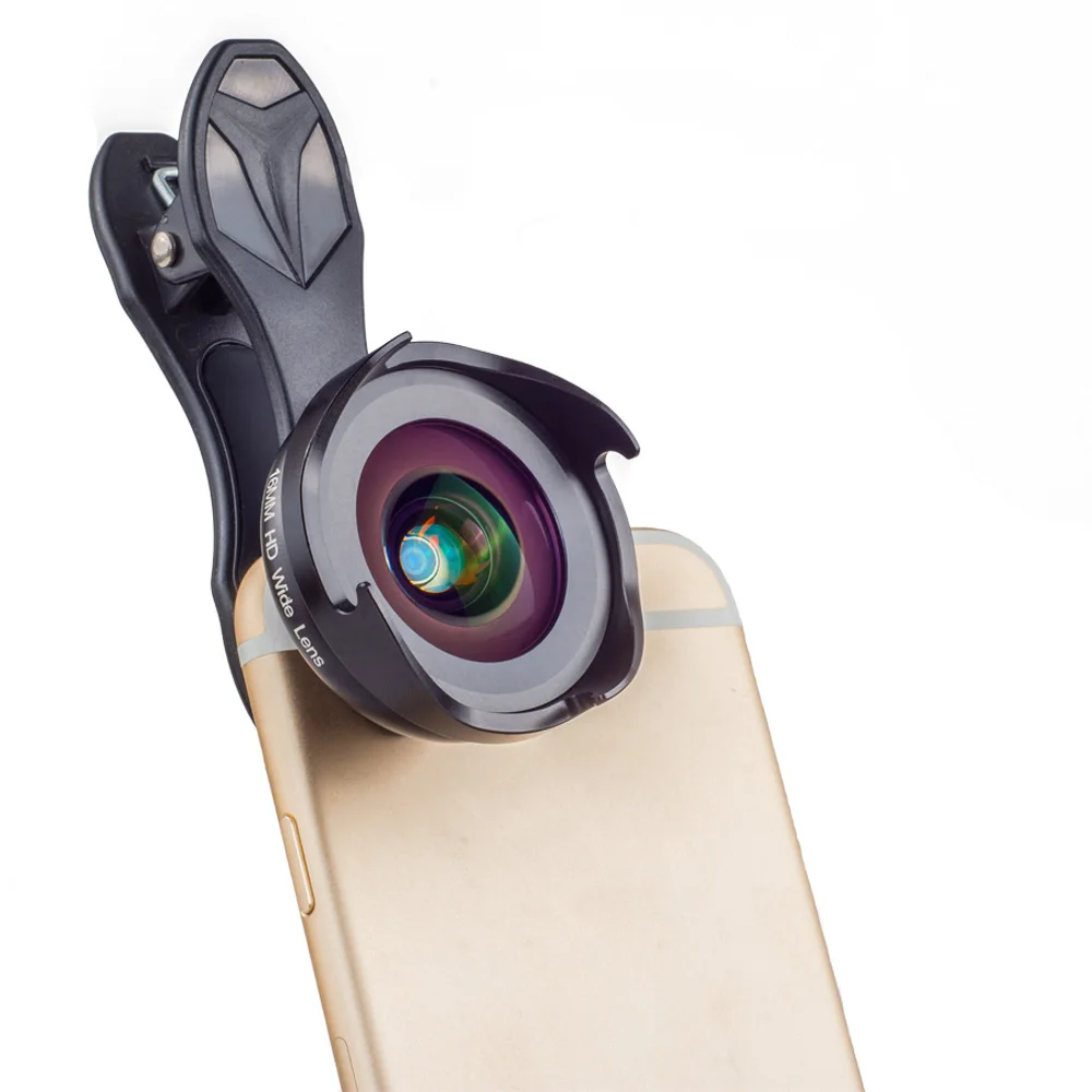 APEXEL phone camera lens kit HD professional wide angle/macro lens with grad filter CPL ND filter for android ios smartphone 22 single