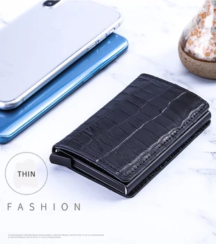 Casekey Luxury Genuine Leather Purse Men Wallet Rfid Crocodile Leather Wallet Slim with R Aluminium Credit Card Wallet
Casekey Luxury Genuine Leather Purse Men Wallet Rfid Crocodile Leather Wallet Slim with R Aluminium Credit Card Wallet
