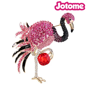 100pcs a lot Women's Gold-Tone fuchsia Crystal Enamel Flamingo Brooch , animal brooch Jewelry for costume
100pcs a lot Women's Gold-Tone fuchsia Crystal Enamel Flamingo Brooch , animal brooch Jewelry for costume