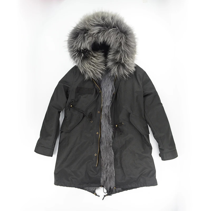 rf0163 Real Fur Parka Women Long Jacket New Real Fox Fur Liner Coat Thick Big Fox Fur Collar Hooded Coat Natural Fur Parka
rf0163 Real Fur Parka Women Long Jacket New Real Fox Fur Liner Coat Thick Big Fox Fur Collar Hooded Coat Natural Fur Parka