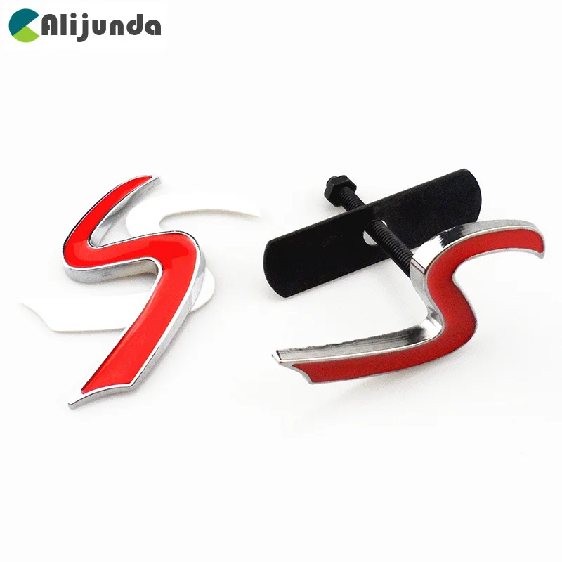 Car styling Car styling 3D S Emblem Sticker for Mini R50 R52 R56 R58 R58 R60 JCW Badge Extracts Cooper External Accessories
Car styling Car styling 3D S Emblem Sticker for Mini R50 R52 R56 R58 R58 R60 JCW Badge Extracts Cooper External Accessories