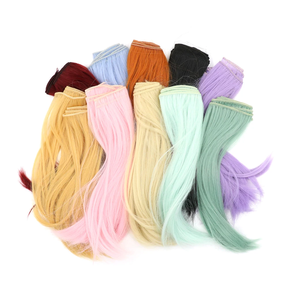 25CM*100CM Doll High Temperature Wigs For 1/3 1/4 1/6 BJD SD Dolls DIY Wig Hair Bang Fringe Accessories Wholesale
25CM*100CM Doll High Temperature Wigs For 1/3 1/4 1/6 BJD SD Dolls DIY Wig Hair Bang Fringe Accessories Wholesale