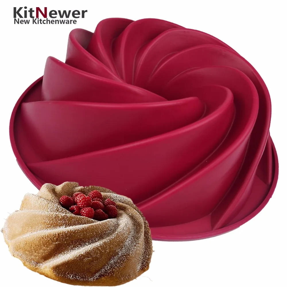 WALFOS silicone cake mold pan 24.5*8.9cm Big Swirl Shape Silicone Butter Cake Mould Kitchen Baking Tools For Cake Bakeware Mold
WALFOS silicone cake mold pan 24.5*8.9cm Big Swirl Shape Silicone Butter Cake Mould Kitchen Baking Tools For Cake Bakeware Mold