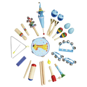 Preschool Musical Toys 22pcs Toddler Musical Instruments Wooden Percussion Musical Toys Set Hot SALE 2019
Preschool Musical Toys 22pcs Toddler Musical Instruments Wooden Percussion Musical Toys Set Hot SALE 2019