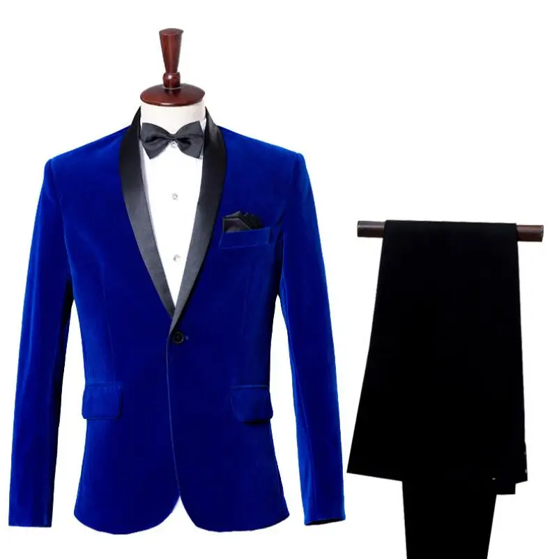 New Brand Mens Classic 3 Piece Set Velvet Suits Stylish Burgundy Royal Blue Red Black Wedding Groom Slim Fit Tuxedo Prom Costume
New Brand Mens Classic 3 Piece Set Velvet Suits Stylish Burgundy Royal Blue Red Black Wedding Groom Slim Fit Tuxedo Prom Costume