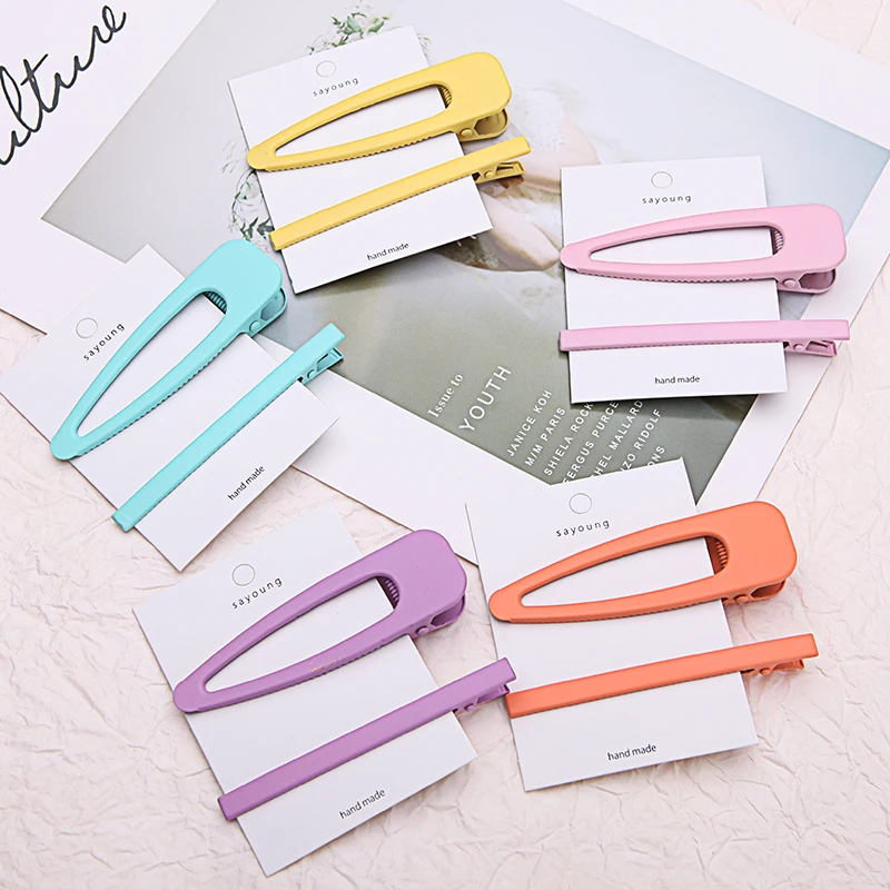 2019 1Pair Candy Hairpins Girl Fashion Style Sweet Girl Alloy Hairclips Alloy BB duck mouth Headmade Female Hair Accessories
2019 1Pair Candy Hairpins Girl Fashion Style Sweet Girl Alloy Hairclips Alloy BB duck mouth Headmade Female Hair Accessories