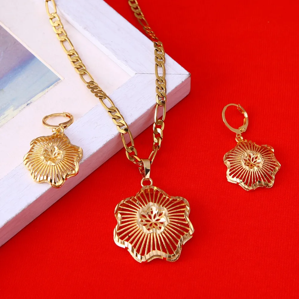 Ethiopian Flower Jewelry Sets For Bride Wedding Necklace Pendant Earrings Gold Color Arab Africa Gifts
Ethiopian Flower Jewelry Sets For Bride Wedding Necklace Pendant Earrings Gold Color Arab Africa Gifts