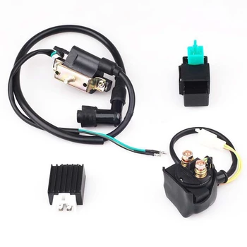 Ignition Coil CDI Regulator Rectifier Relay For 110cc Chinese ATV Quad Dirt Bike
Ignition Coil CDI Regulator Rectifier Relay For 110cc Chinese ATV Quad Dirt Bike