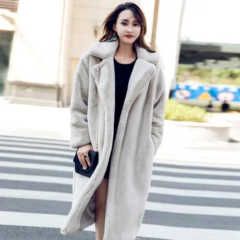 Mink Fur Coat Women Long Faux Fur Coat Winter Thick Warm Fake Fur Jacket Women Overcoat Plus size Loose Female Outwear Cardigan
Mink Fur Coat Women Long Faux Fur Coat Winter Thick Warm Fake Fur Jacket Women Overcoat Plus size Loose Female Outwear Cardigan
