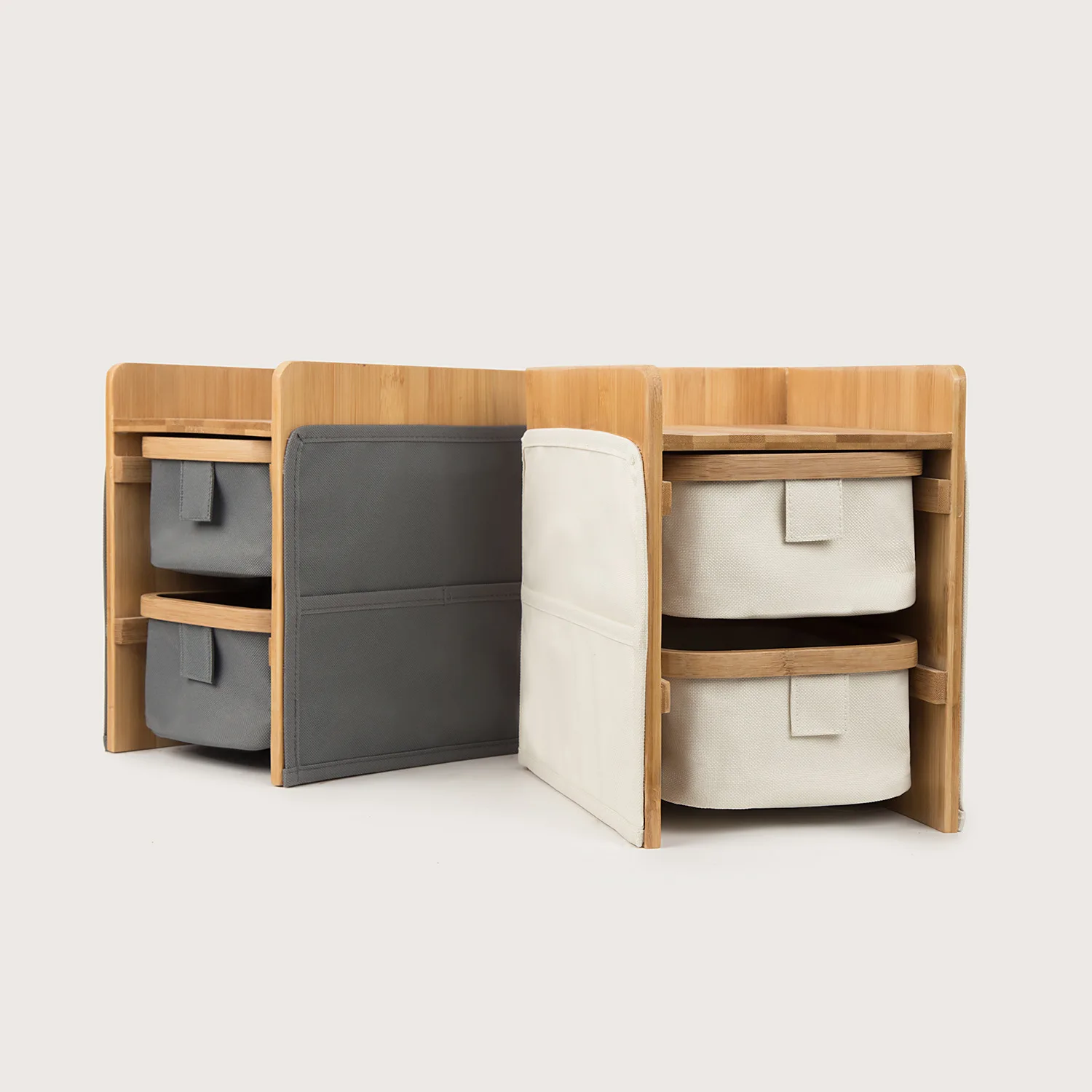 Simple Desktop Storage Box Drawer Type Double Layer Makeup Finishing Box Dressing Table Bamboo Cloth Storage Box
Simple Desktop Storage Box Drawer Type Double Layer Makeup Finishing Box Dressing Table Bamboo Cloth Storage Box