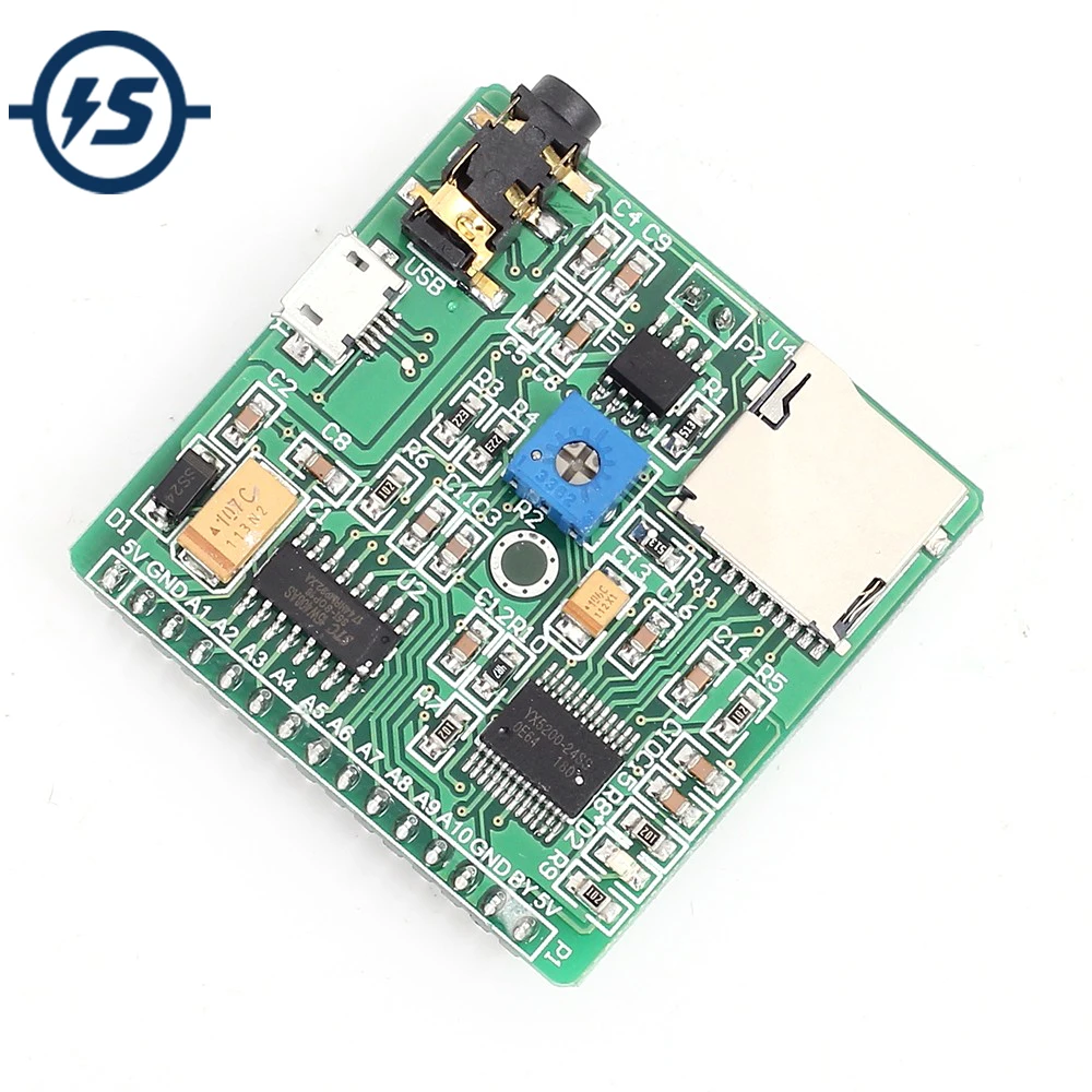 Voice Playback Module MP3 Voice Prompts Voice Broadcast Device For Arduino MP3 Music Player Development Board
Voice Playback Module MP3 Voice Prompts Voice Broadcast Device For Arduino MP3 Music Player Development Board