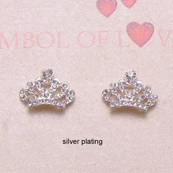 (J0836) 17mmx13mm metal crown shape rhinestone button ,crystal button,silver plating,flat back
(J0836) 17mmx13mm metal crown shape rhinestone button ,crystal button,silver plating,flat back