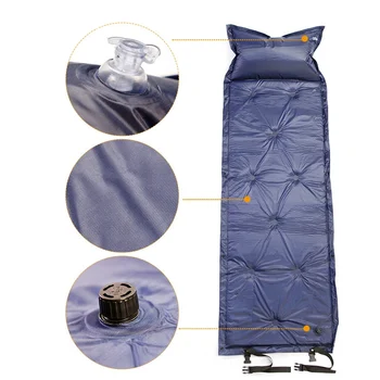 Self Inflating Camping Roll Mat Sleeping Bed Inflatable Pillow Mattress +Bag Camping Pad Beach Mat Air Mattress Bed Mats
Self Inflating Camping Roll Mat Sleeping Bed Inflatable Pillow Mattress +Bag Camping Pad Beach Mat Air Mattress Bed Mats