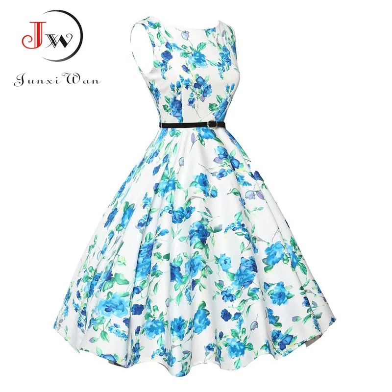 Print Floral 50s 60s Vintage Dresses Audrey Hepburn New style Summer Retro Long Dress Vestidos robe ete Womens Clothing
Print Floral 50s 60s Vintage Dresses Audrey Hepburn New style Summer Retro Long Dress Vestidos robe ete Womens Clothing