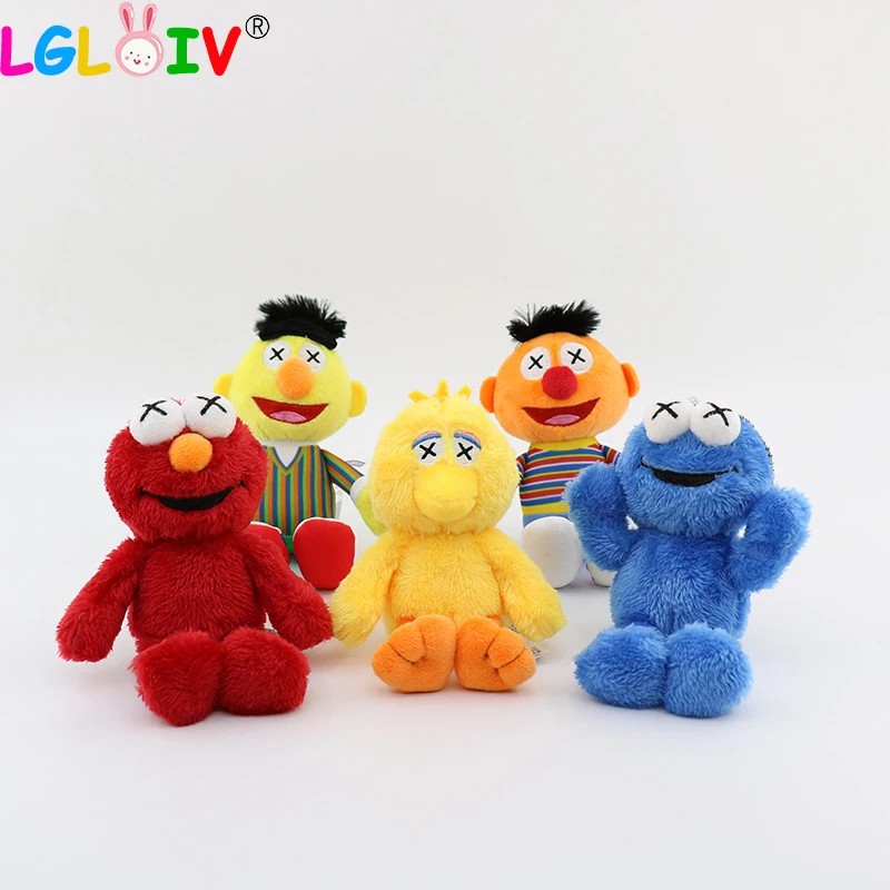 LGLOIV 15cm Plush Toy Pendant Sesame Street Elmo Bert Ernie Big Bird Stuffed Plush Toy Factory Direct Sales Accept Drop-shipping
LGLOIV 15cm Plush Toy Pendant Sesame Street Elmo Bert Ernie Big Bird Stuffed Plush Toy Factory Direct Sales Accept Drop-shipping