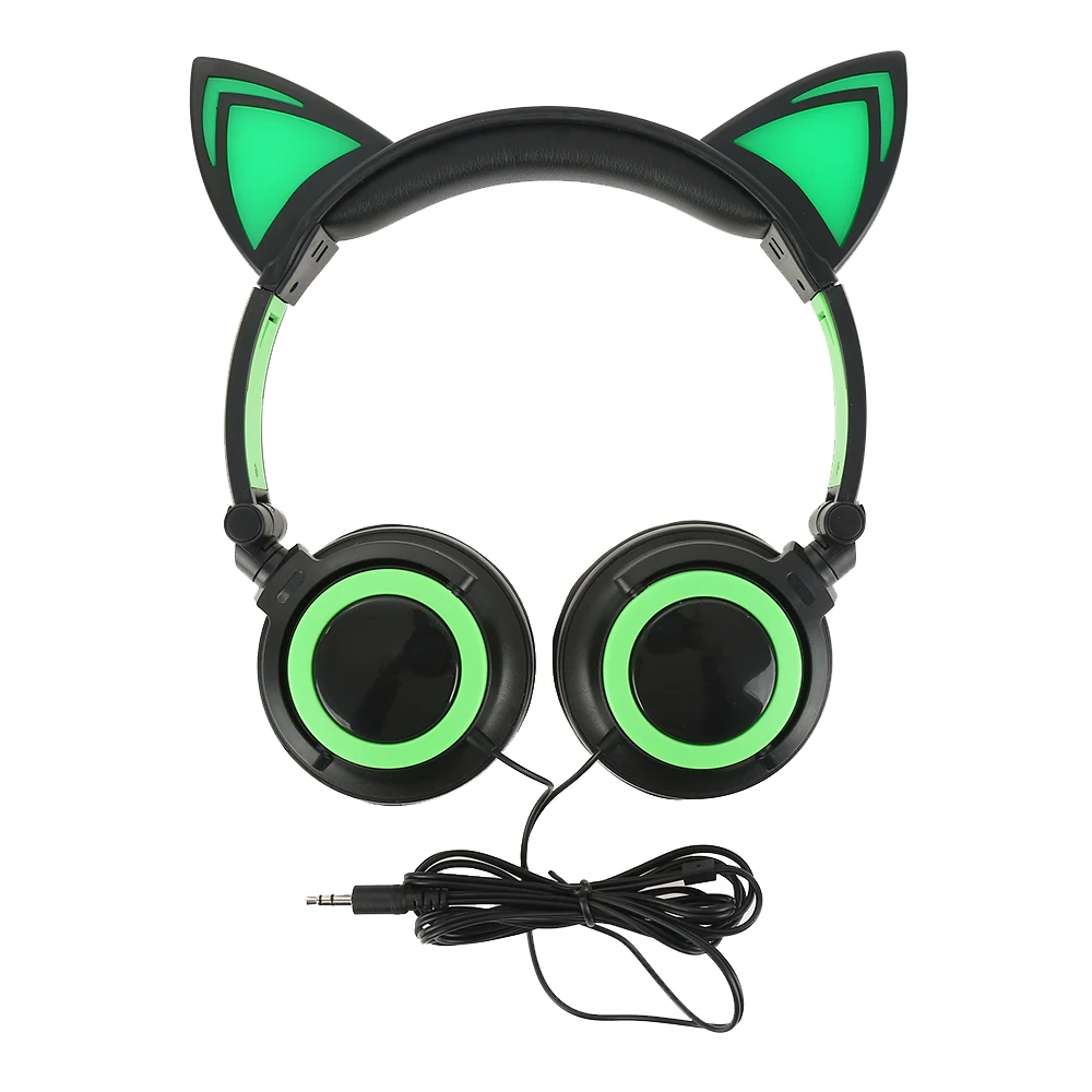 Fashion Cat Ear Stereo Headphones with LED Glowing Lights for PC Computer Mobile Phone Lovely Sport Lossless Headset Earphone
Fashion Cat Ear Stereo Headphones with LED Glowing Lights for PC Computer Mobile Phone Lovely Sport Lossless Headset Earphone