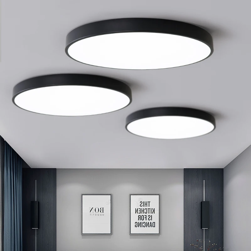 Ultra-thin Round Led Ceiling Lights Living Room Modern Minimalist Atmosphere Home Bedroom Lamp Balcony Room Lamps
Ultra-thin Round Led Ceiling Lights Living Room Modern Minimalist Atmosphere Home Bedroom Lamp Balcony Room Lamps