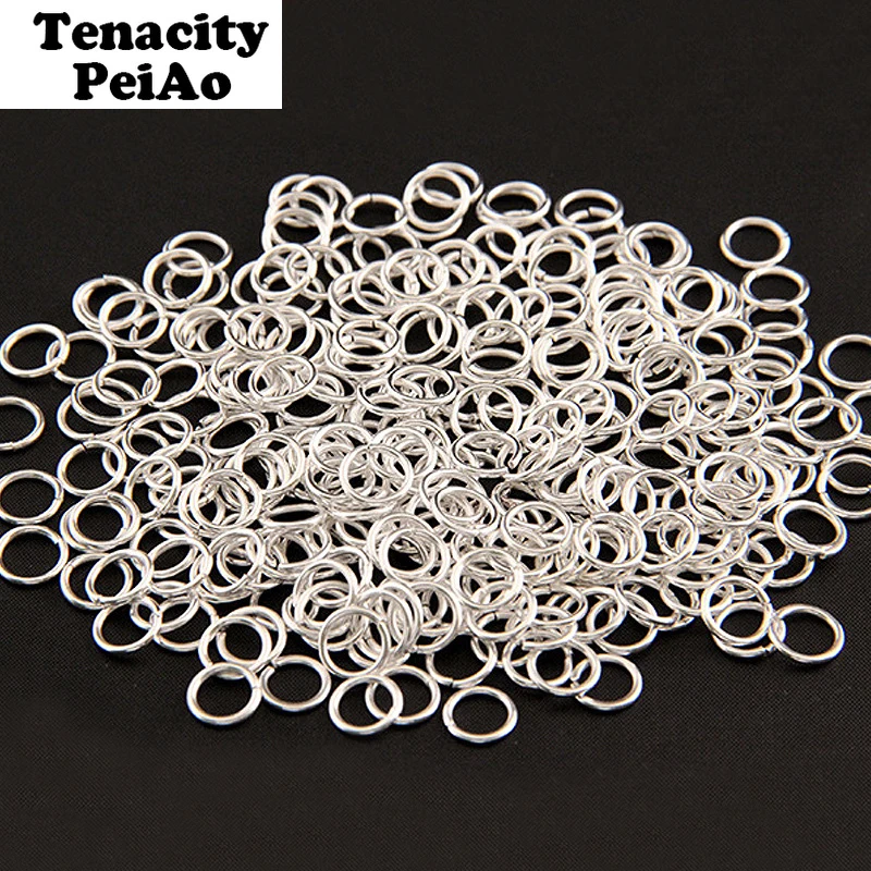 100pc/bag 4/6/8/10/12mm Metal Jump Rings Silver/Gold/Bronze Color Split Rings Connectors For Diy Jewelry Finding jewelry Making
100pc/bag 4/6/8/10/12mm Metal Jump Rings Silver/Gold/Bronze Color Split Rings Connectors For Diy Jewelry Finding jewelry Making