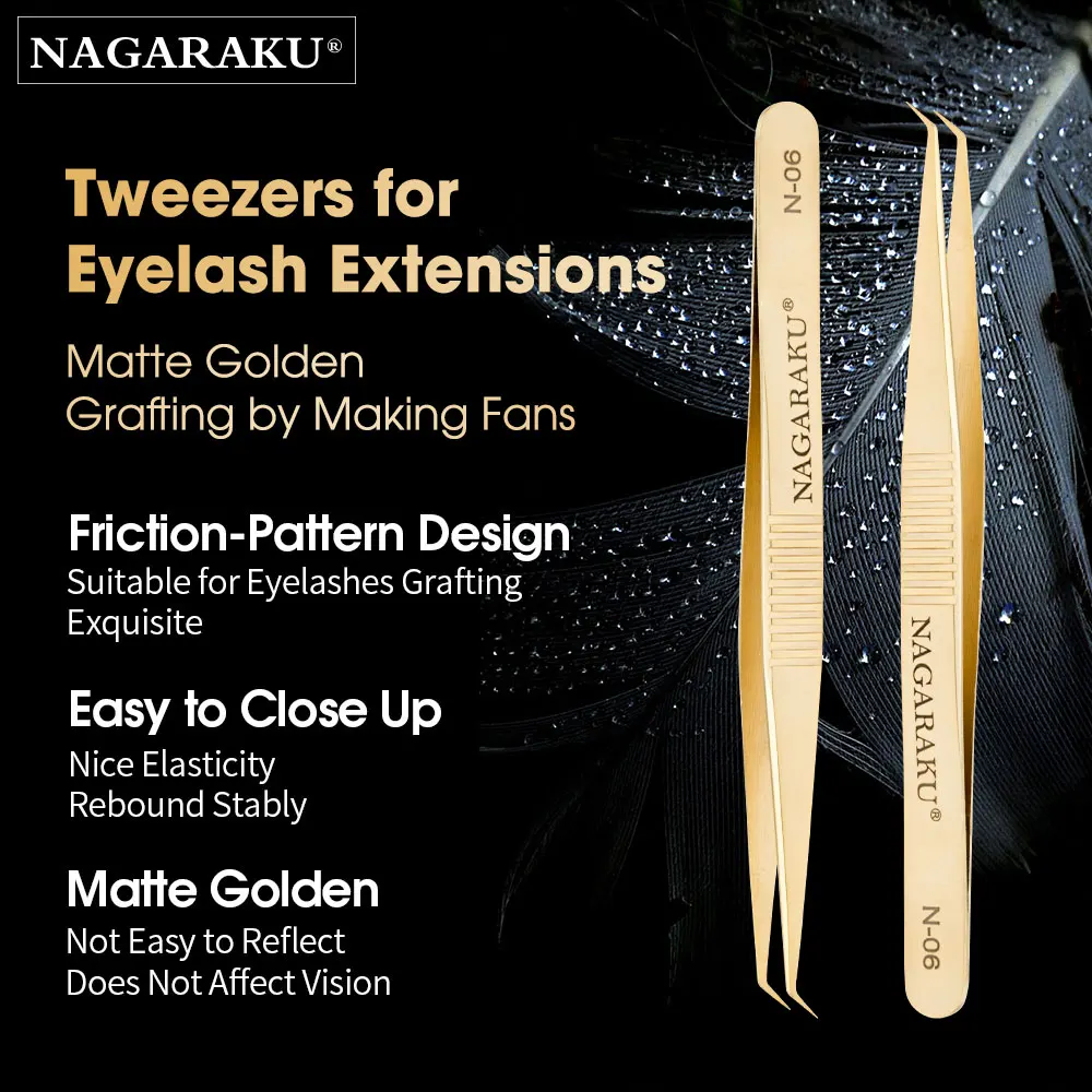 NAGARAKU Make up Tools Eyelash Tweezers Fans Eyelash Tweezers Russian Volume Tweezers Auto-fans Accurate Tweezers N-06 Pincette
NAGARAKU Make up Tools Eyelash Tweezers Fans Eyelash Tweezers Russian Volume Tweezers Auto-fans Accurate Tweezers N-06 Pincette