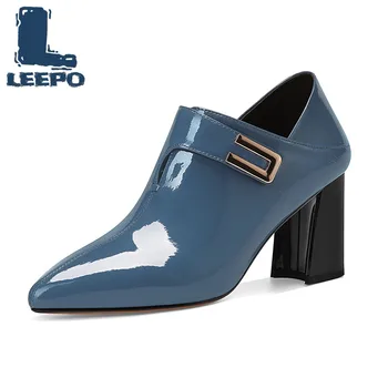 High Heels Shoes Women Ladies Blue Thick Heels Fenty Beauty Genuine Leather Spring Shoes Woman White Luxury Big Size Pumps
High Heels Shoes Women Ladies Blue Thick Heels Fenty Beauty Genuine Leather Spring Shoes Woman White Luxury Big Size Pumps