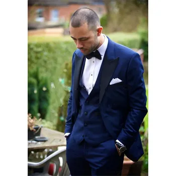Skinny blue wedding suits tuxedo for men 2018 Groom Tuxedos costume homme men Suit Custom Made mens suits (jacket+pants+vest)
Skinny blue wedding suits tuxedo for men 2018 Groom Tuxedos costume homme men Suit Custom Made mens suits (jacket+pants+vest)