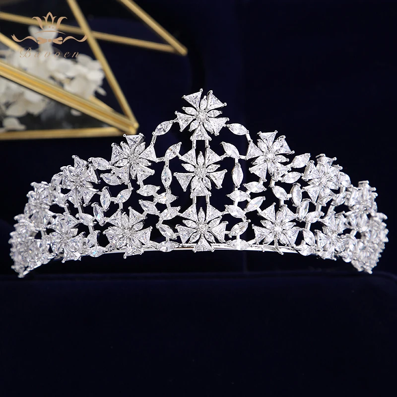 High quality European Brides Full Zircon Tiaras Crowns Headpieces Evening Hairbands Bridal Hair Accessories Wedding Headwear
High quality European Brides Full Zircon Tiaras Crowns Headpieces Evening Hairbands Bridal Hair Accessories Wedding Headwear