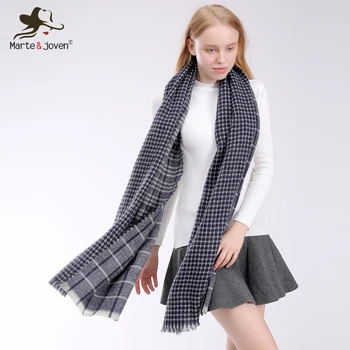 Marte Joven Fashion Polka Dot and Plaid Imitation Cashmere Warm Scarves for Women Fringe Pashmina Winter Za Shawls
Marte Joven Fashion Polka Dot and Plaid Imitation Cashmere Warm Scarves for Women Fringe Pashmina Winter Za Shawls