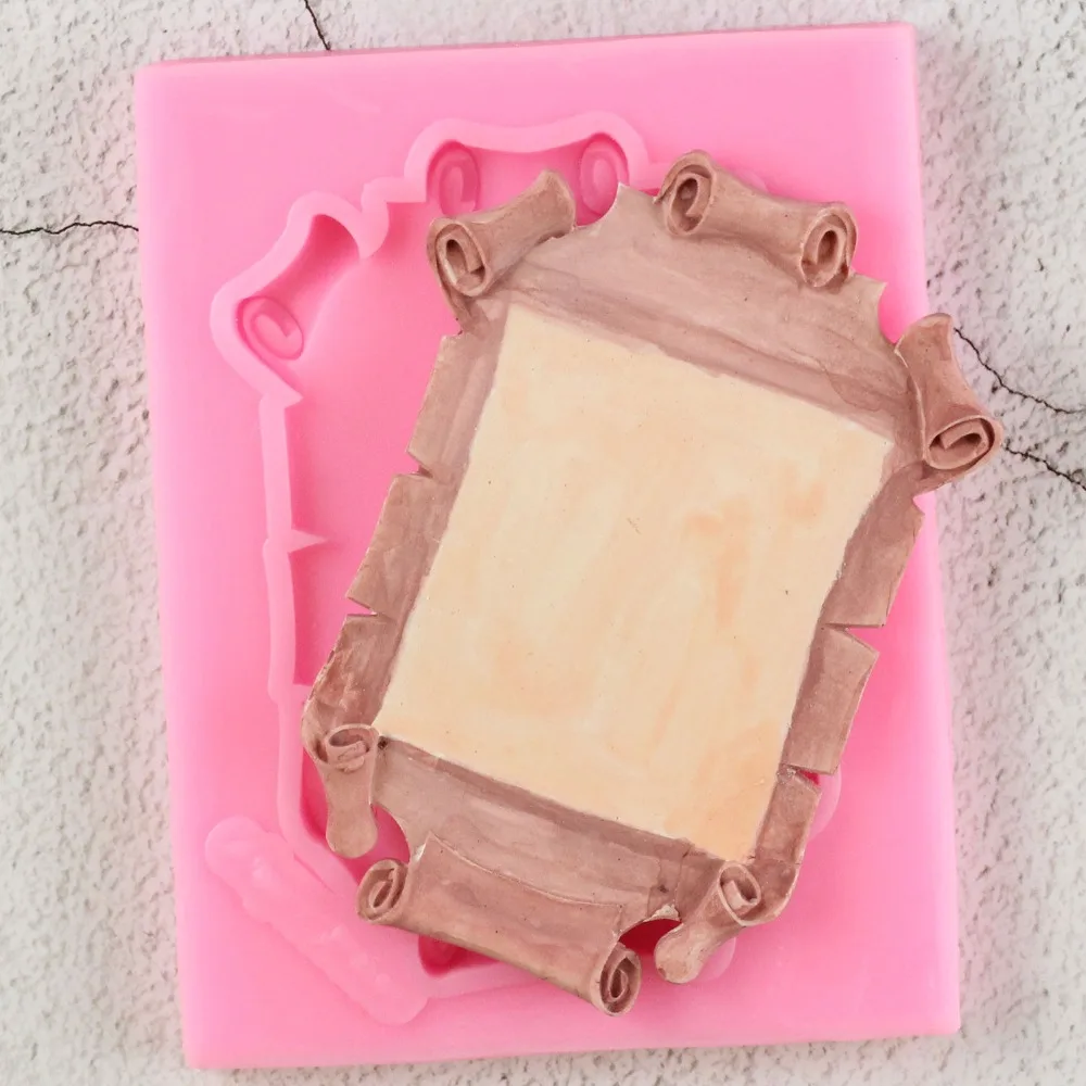 1PCS Retro frame Shape Silicone Mold For Fondant Cake Mold Bakware Tools Soap Mold Sugar Tool Kitchen Accessories
1PCS Retro frame Shape Silicone Mold For Fondant Cake Mold Bakware Tools Soap Mold Sugar Tool Kitchen Accessories
