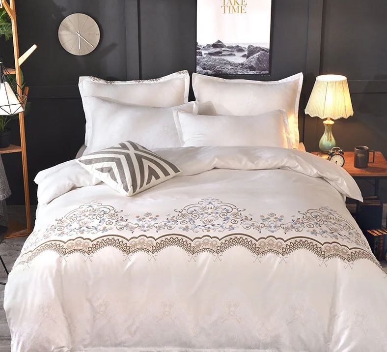 Nordic Bed Covers 150 Bedding Sets Grey Beige Elegant Single Bed Set Queen King Duvet Cover with Pillowcase 3 pcs 80002
Nordic Bed Covers 150 Bedding Sets Grey Beige Elegant Single Bed Set Queen King Duvet Cover with Pillowcase 3 pcs 80002