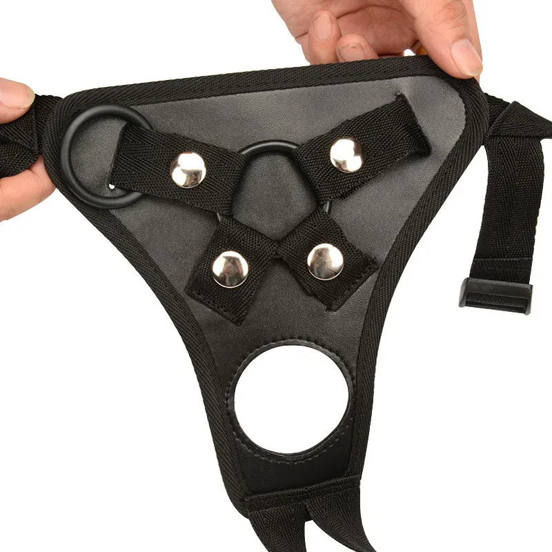 Two strap dildo harness